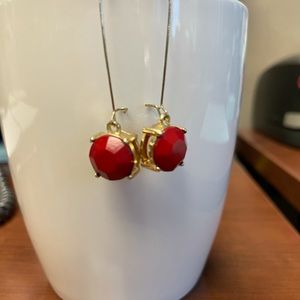 Earrings - Red